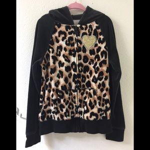 Justice Velour Hoodie